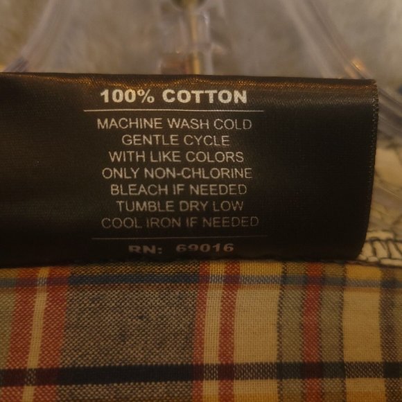 Mambo Australia Mens Shirt Western Pearl Snap Long Sleeve Pockets Plaid Multi XL - Picture 7 of 13